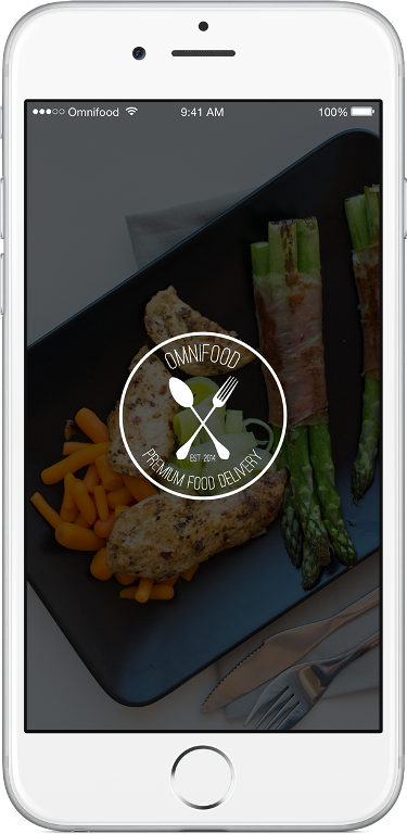 Omnifood app on iPhone